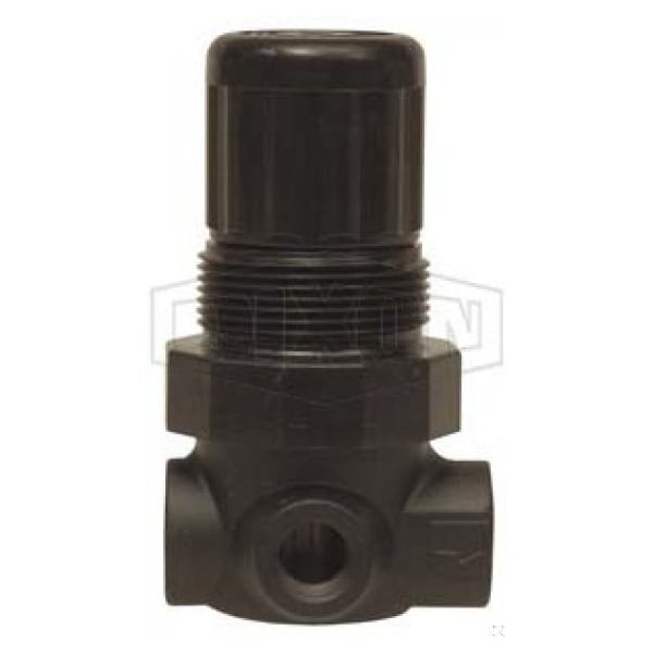 Norgren by 1 Series Relieving General Purpose Miniature Regulator without Gauge, 1/8 in, 14 SCFM Flo